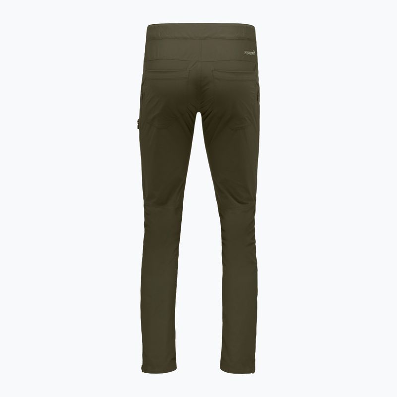 Штани трекінгові чоловічі NORRONA Femund Flex1 Lightweight olive night 6