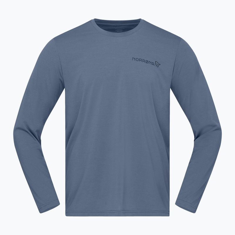Лонгслів чоловічий NORRONA Femund Tech vintage indigo 4