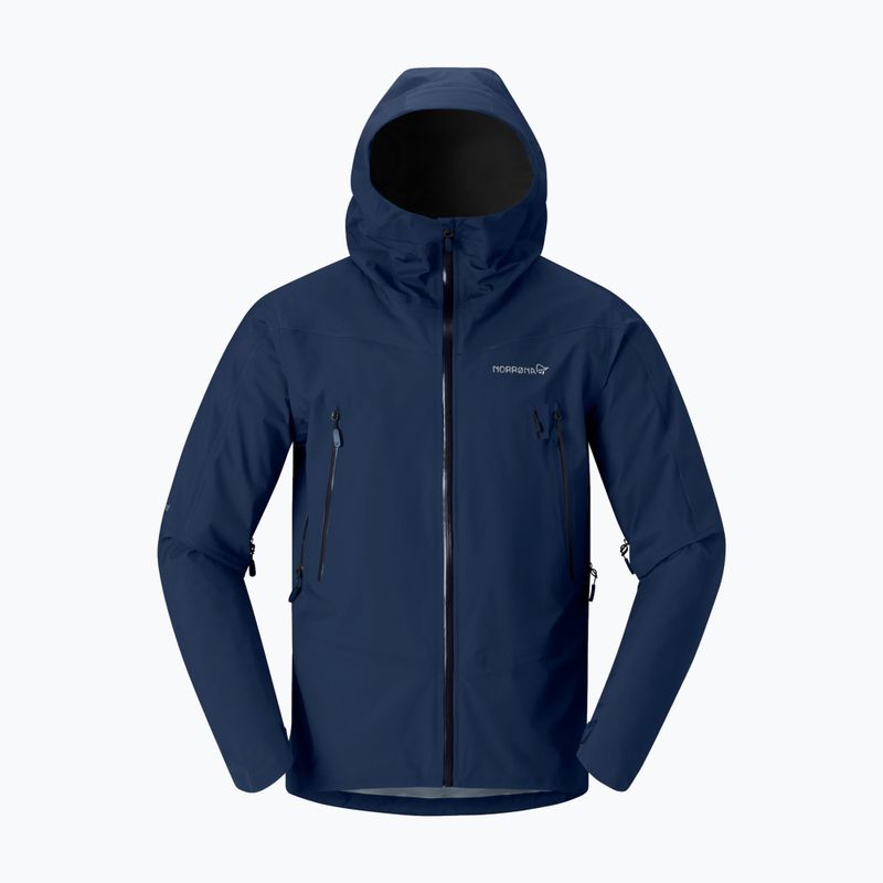 Куртка дощовик чоловіча NORRONA Falketind Gore-Tex indigo night 4