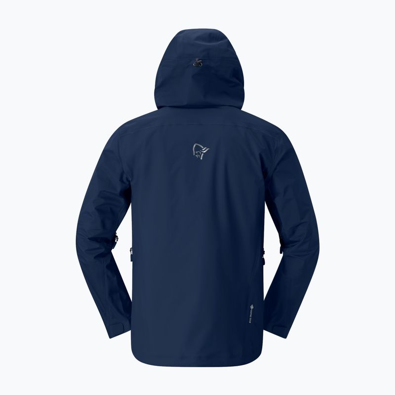 Куртка дощовик чоловіча NORRONA Falketind Gore-Tex indigo night 5