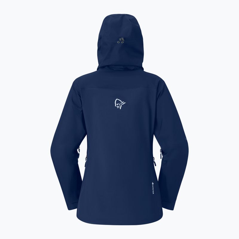Куртка дощовик жіноча NORRONA Falketind Gore-Tex indigo night 6