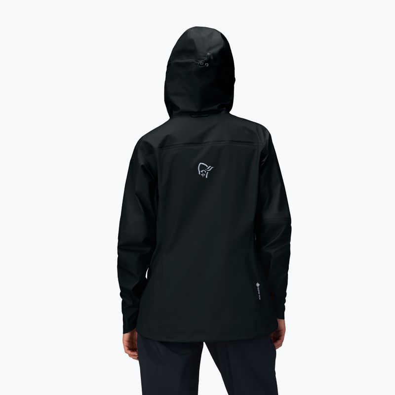 Куртка дощовик жіноча NORRONA Falketind Gore-Tex cavlar black 3