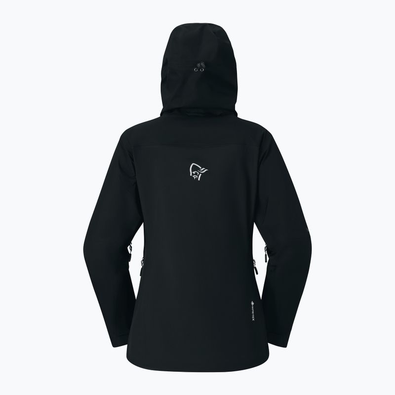 Куртка дощовик жіноча NORRONA Falketind Gore-Tex cavlar black 8
