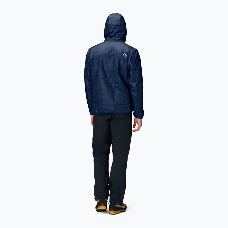 Куртка утеплена чоловіча NORRONA Faketind Thermo40 Zip Hoodie indigo night 3