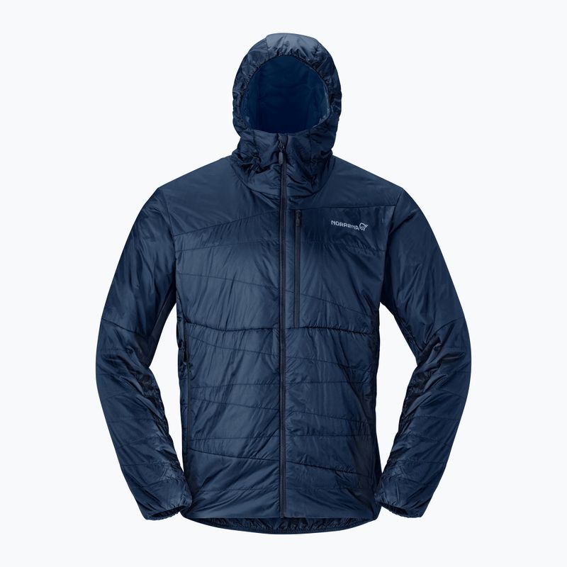 Куртка утеплена чоловіча NORRONA Faketind Thermo40 Zip Hoodie indigo night 4