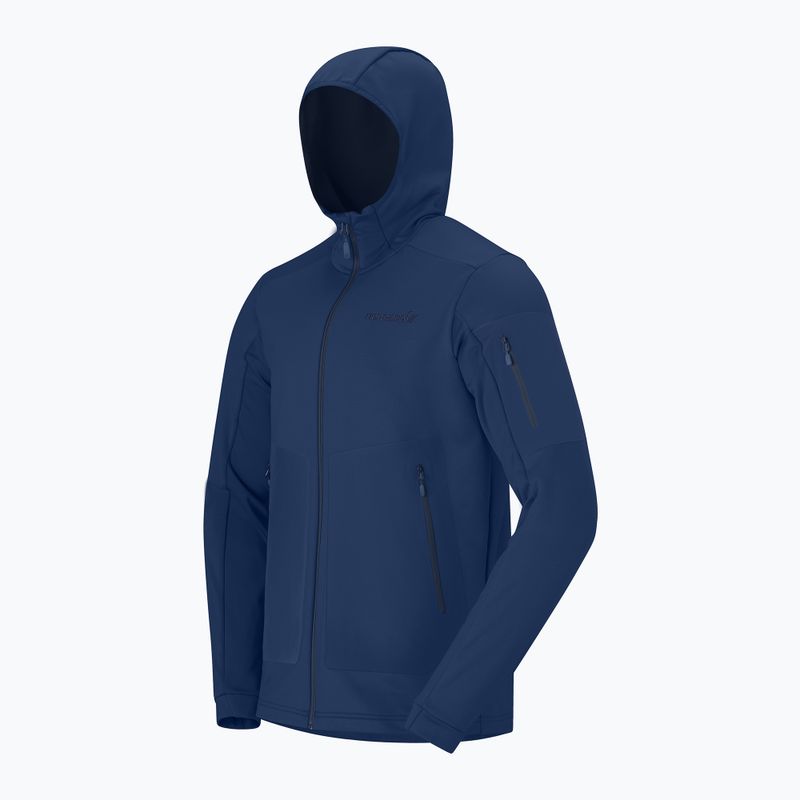 Кофта трекінгова чоловіча NORRONA Falketind Warm2 Stretch Hood indigo night 7