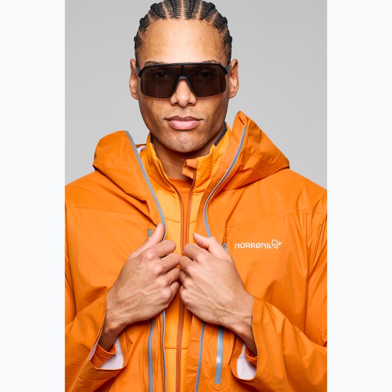 Куртка дощовик чоловіча NORRONA Falketind Dri1 gold flame 5