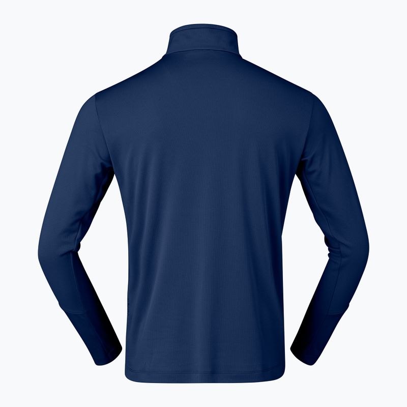 Кофта трекінгова чоловіча NORRONA Femund Warm1 Zip Neck indigo night 6
