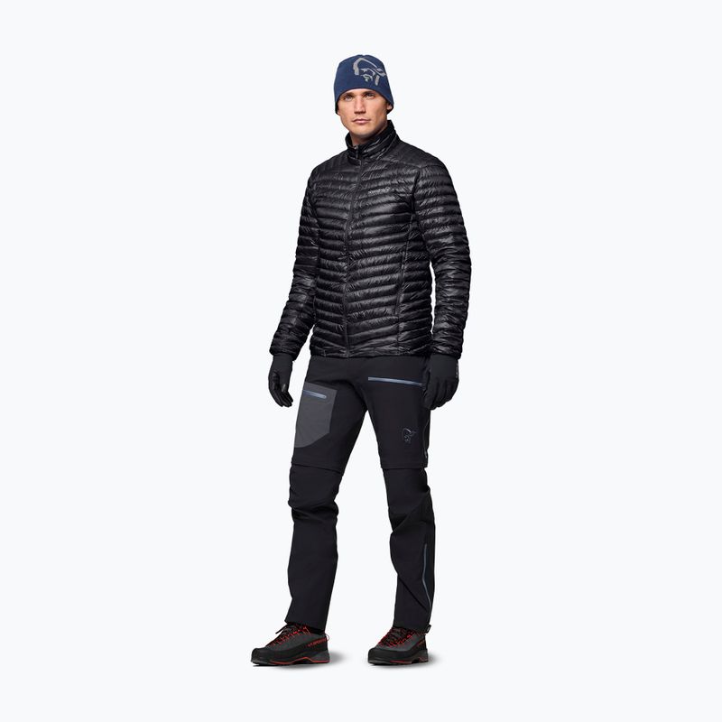 Пуховик чоловічий NORRONA Trollveggen Down800 Super Light caviar black 2