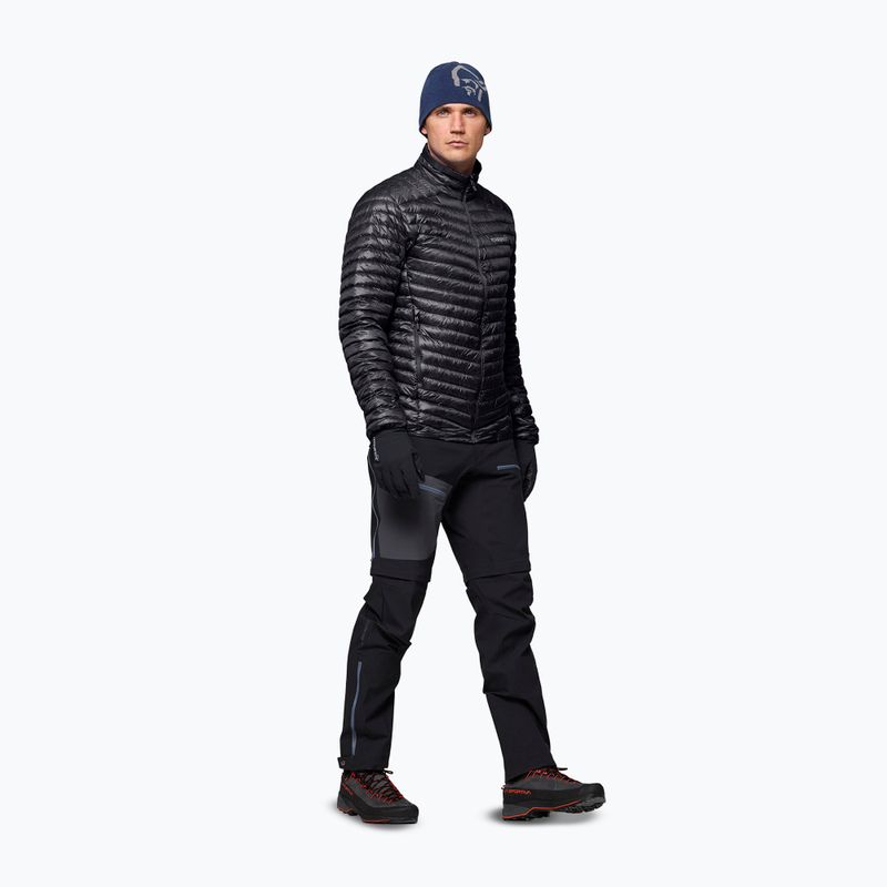 Пуховик чоловічий NORRONA Trollveggen Down800 Super Light caviar black 4