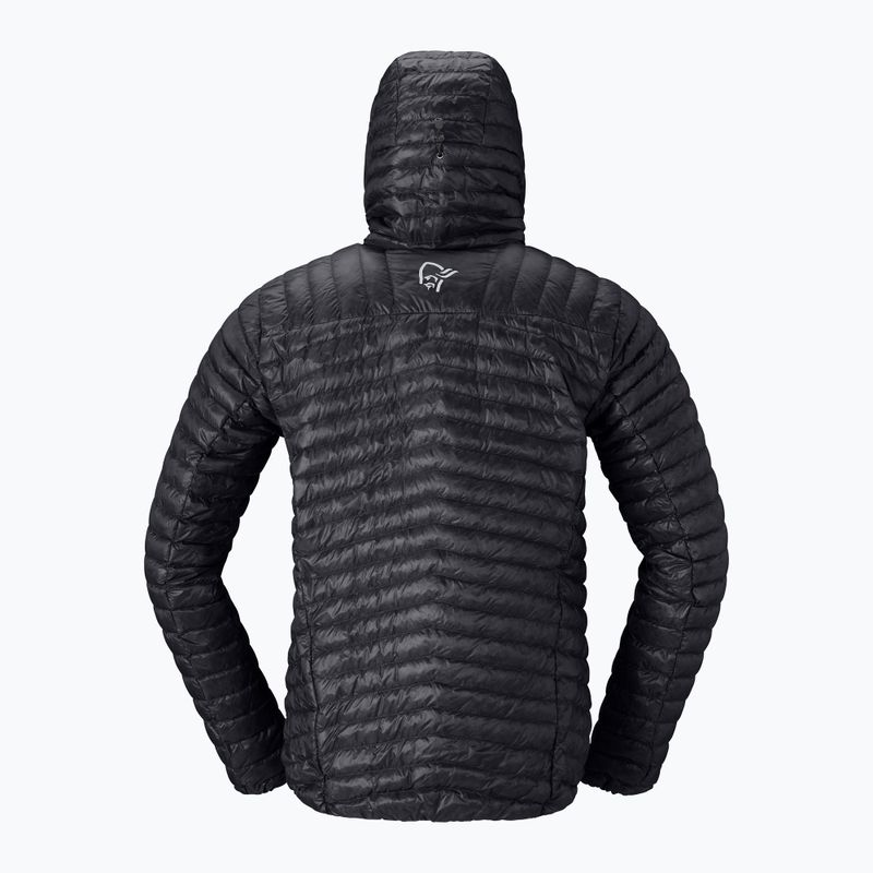 Пуховик чоловічий Norrona Trollveggen Down800 Super Light Hood Caviar Black 6