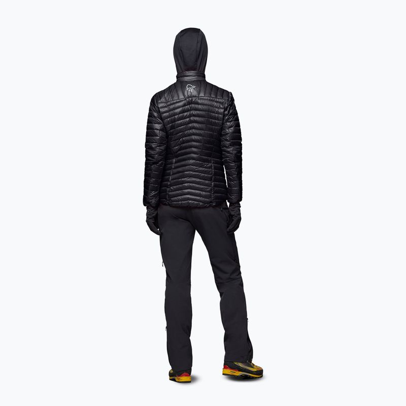 Пуховик жіночий NORRONA Trollveggen Down800 Super Light caviar black 3