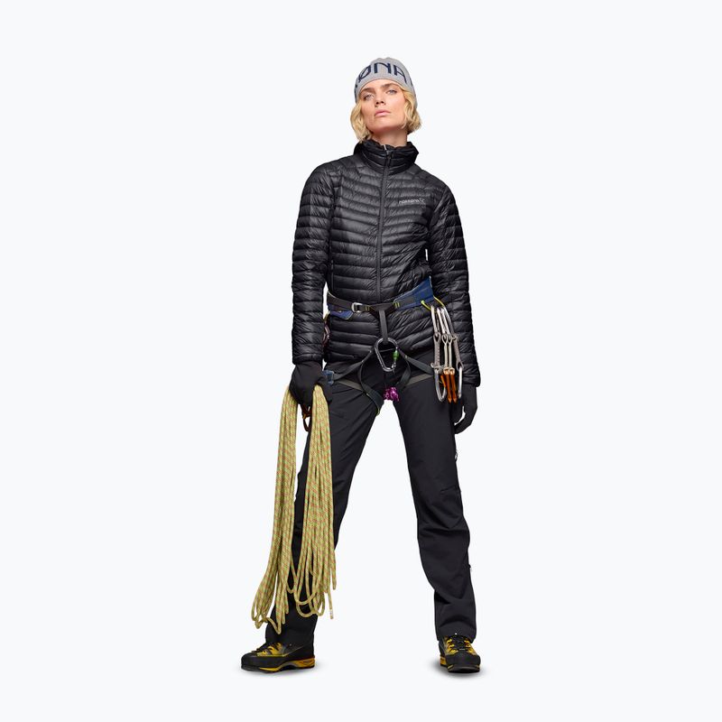 Пуховик жіночий NORRONA Trollveggen Down800 Super Light caviar black 4