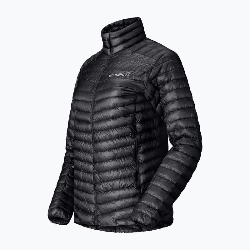 Пуховик жіночий NORRONA Trollveggen Down800 Super Light caviar black 8