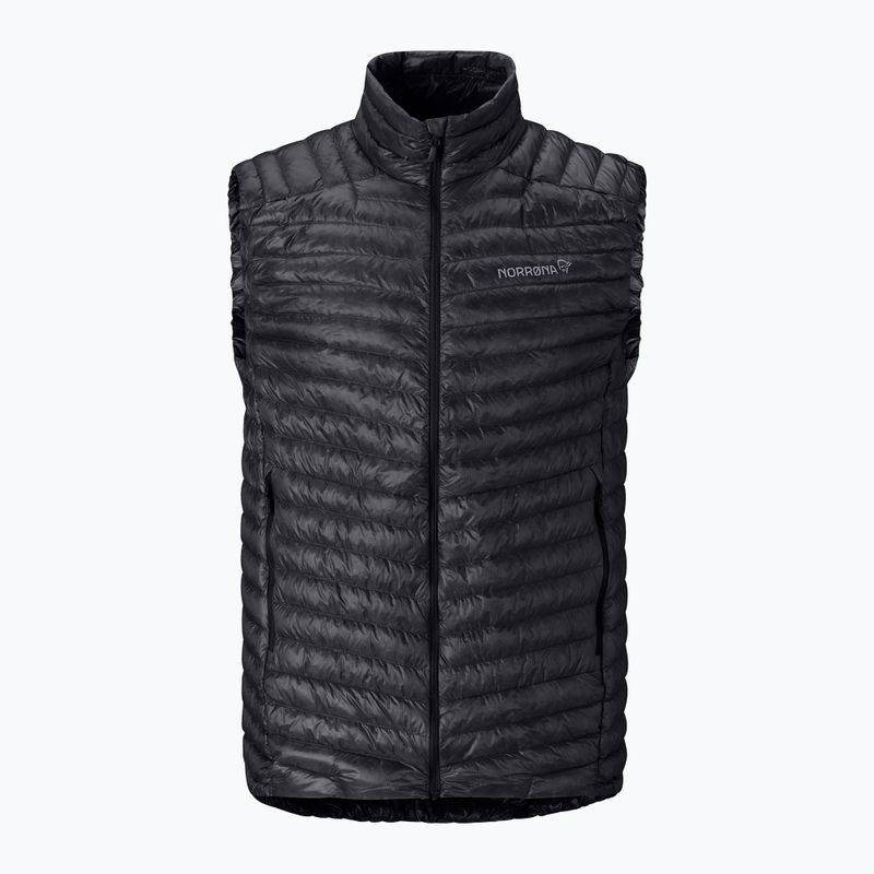 Безрукавка NORRONA Trollveggen Down800 Super Light caviar black 5