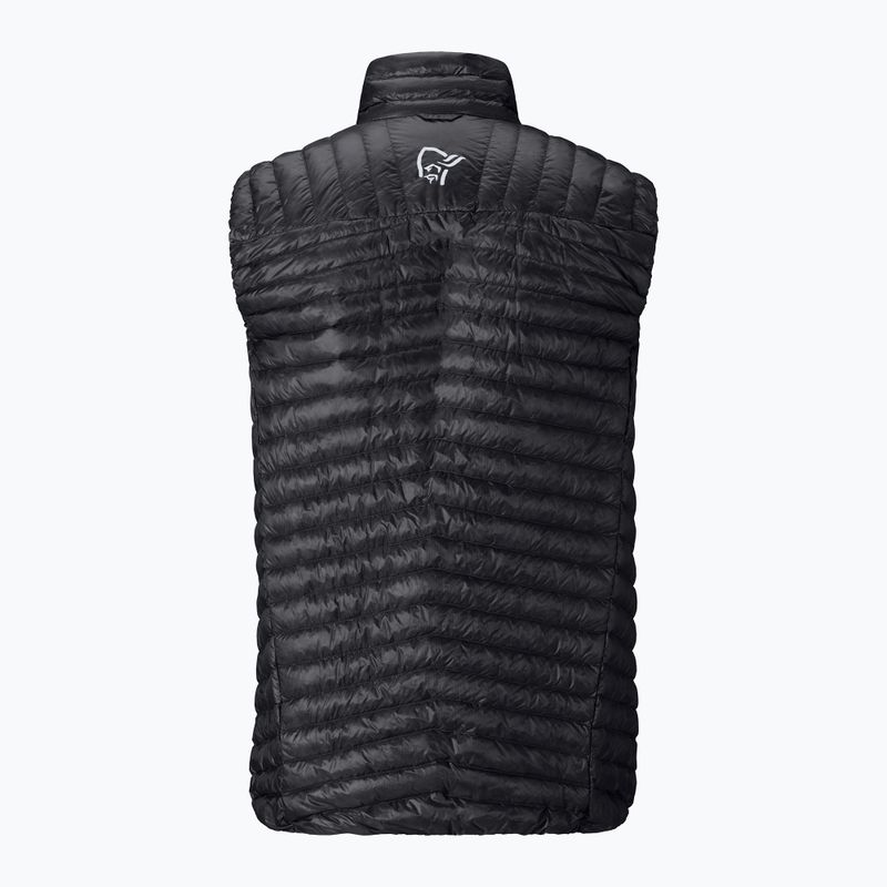Безрукавка NORRONA Trollveggen Down800 Super Light caviar black 6