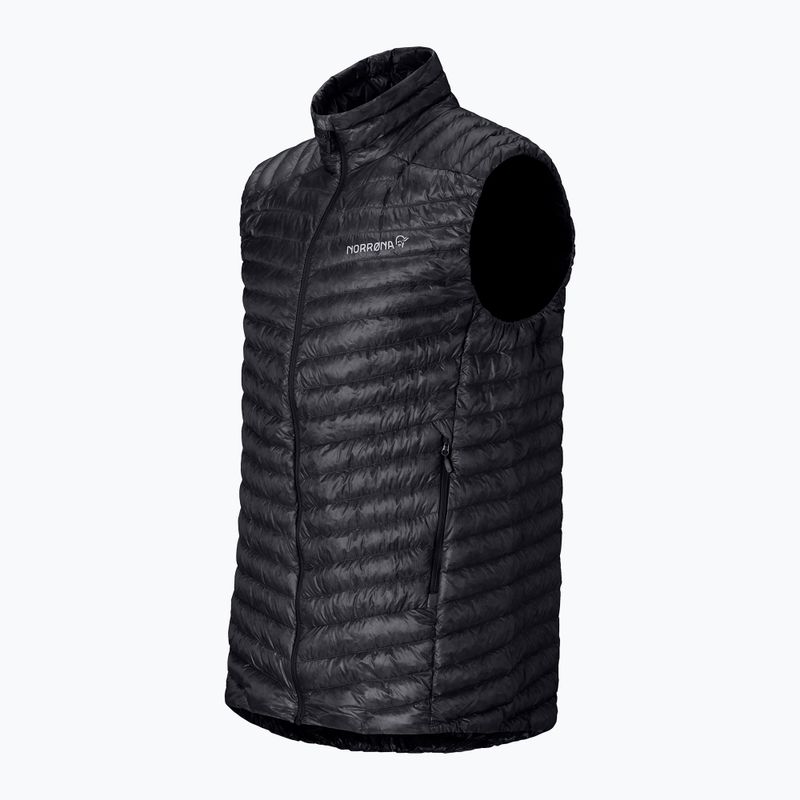 Безрукавка NORRONA Trollveggen Down800 Super Light caviar black 7