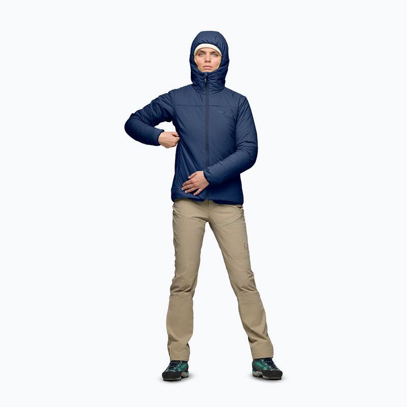 Куртка утеплена жіноча NORRONA Femund Thermo60 Zip Hood indigo night 2