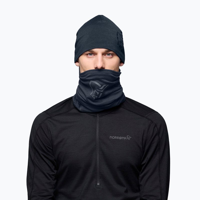 Снуд NORRONA PureUll indigo night 3