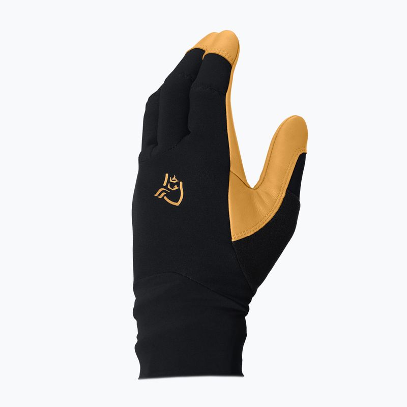 Рукавиці лижні NORRONA Lyngen Windstopper Leather caviar black 2