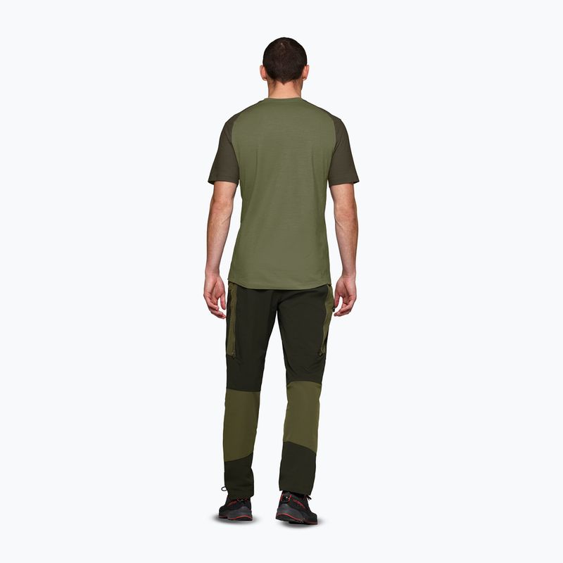 Футболка трекінгова чоловіча NORRONA Femund PureUll loden green 3