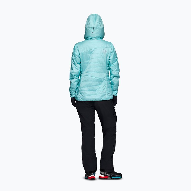 Куртка утеплена жіноча NORRONA Faketind Thermo40 Zip Hoodie aqua haze 3