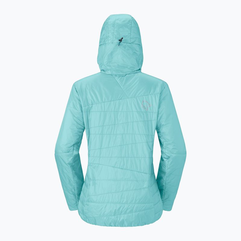 Куртка утеплена жіноча NORRONA Faketind Thermo40 Zip Hoodie aqua haze 6
