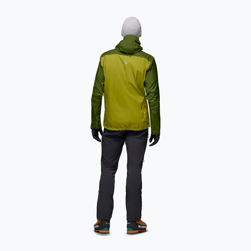 Куртка дощовик чоловіча NORRONA Falketind Gore-Tex golden lime/pesto 3