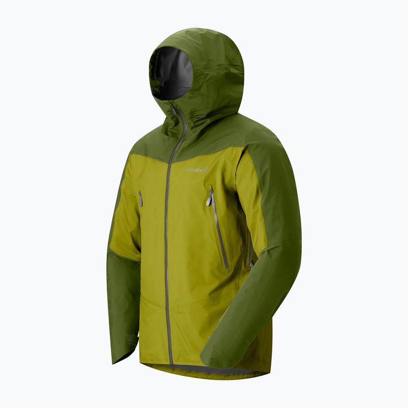 Куртка дощовик чоловіча NORRONA Falketind Gore-Tex golden lime/pesto 6