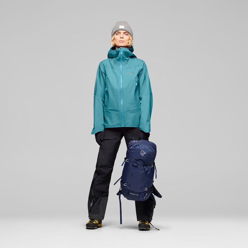 Куртка дощовик жіноча NORRONA Falketind Gore-Tex brittany blue 2
