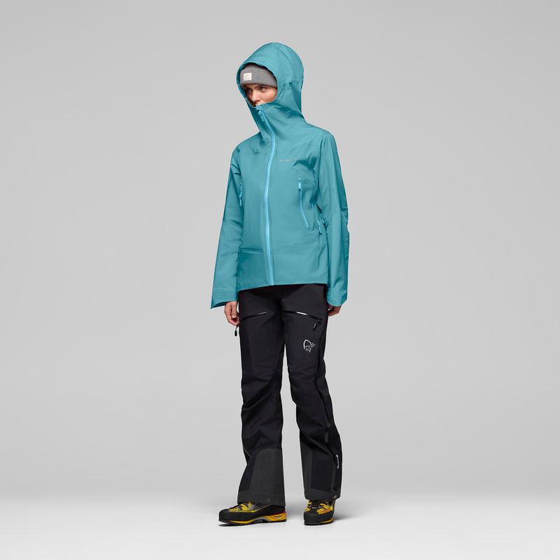 Куртка дощовик жіноча NORRONA Falketind Gore-Tex brittany blue 4