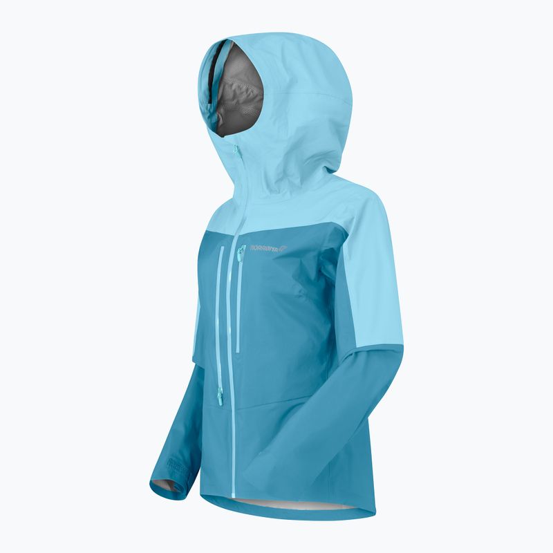 Куртка дощовик жіноча NORRONA Falketind Dri1 brittany blue/aqua haze 7