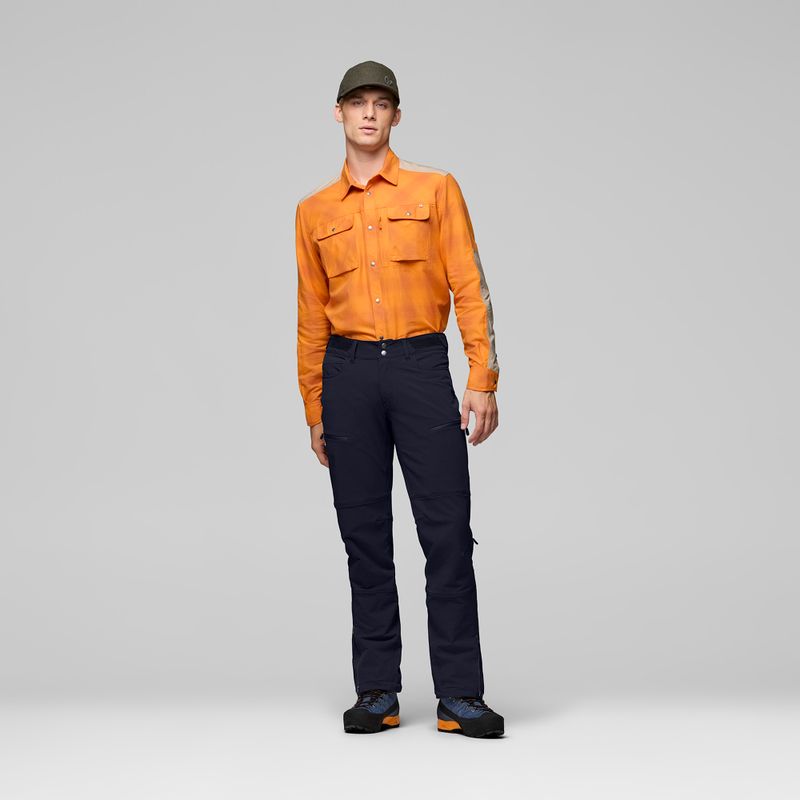 Штани трекінгові чоловічі Norrona Femund Flex1 caviar black 2