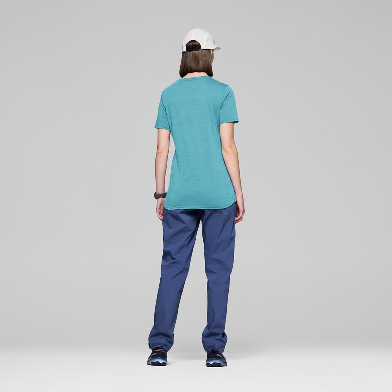 Футболка жіноча NORRONA Femund Equaliser Merino brittany blue 3