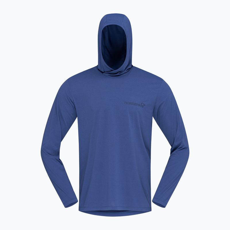 Кофта трекінгова чоловіча NORRONA Femund Tech Hood vintage indigo 6