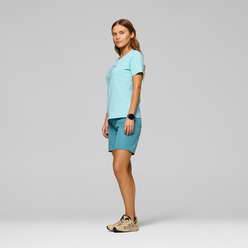Футболка жіноча NORRONA Cotton Viking aqua haze 4
