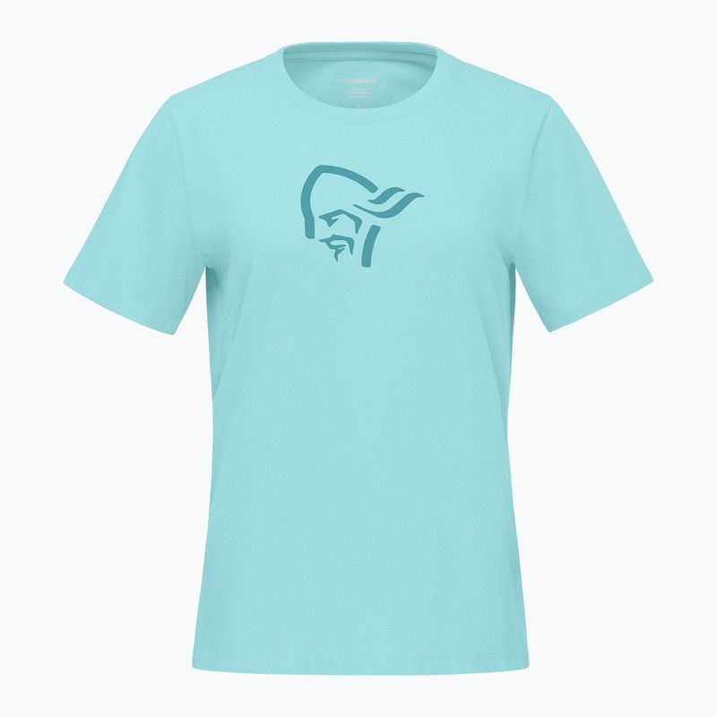 Футболка жіноча NORRONA Cotton Viking aqua haze 5