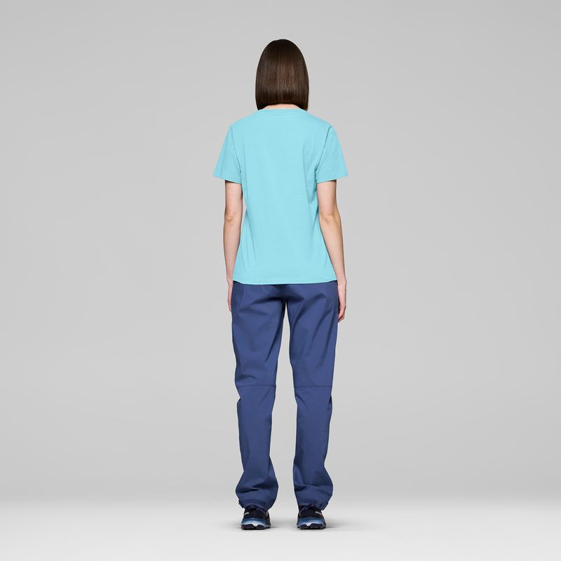 Футболка жіноча NORRONA Cotton Norrøna Viking aqua haze 3