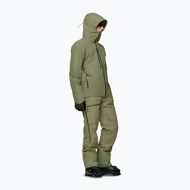 Куртка лижна чоловіча NORRONA Lofoten Gore-Tex Insulated deep lichen green 4