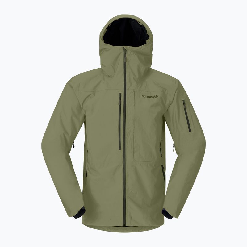 Куртка лижна чоловіча NORRONA Lofoten Gore-Tex Insulated deep lichen green 5