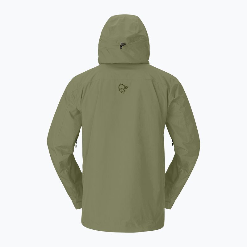 Куртка лижна чоловіча NORRONA Lofoten Gore-Tex Insulated deep lichen green 6