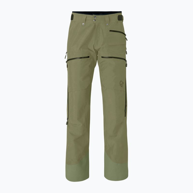 Штани лижні чоловічі Norrona Lofoten Gore-Tex Insulated deep lichen green 5