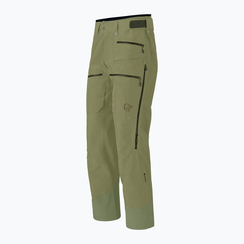 Штани лижні чоловічі Norrona Lofoten Gore-Tex Insulated deep lichen green 7