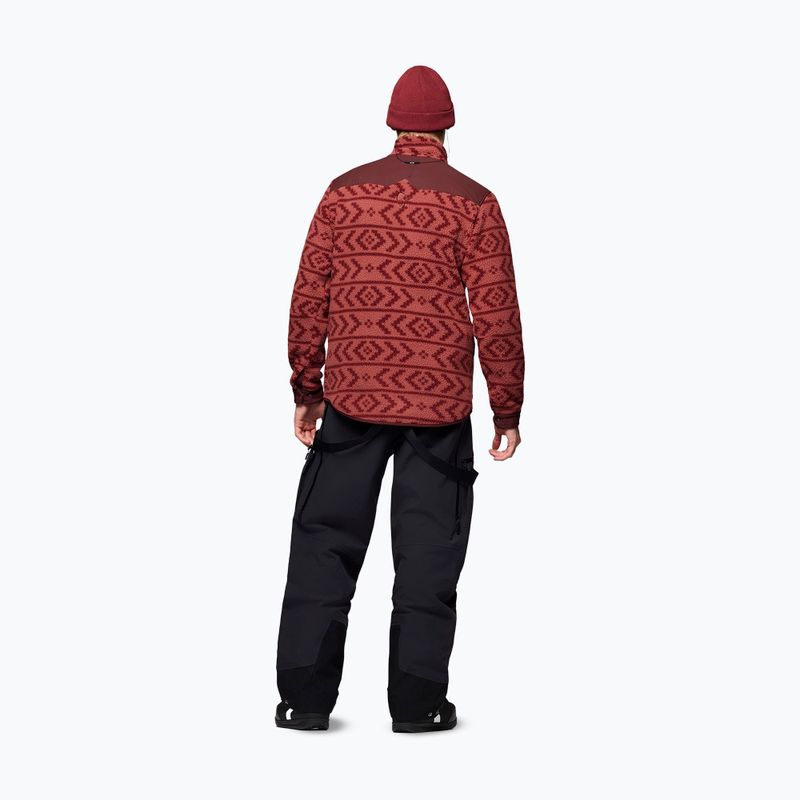Кофта флісова чоловіча Norrona Tamok Warm3 cowhide/port 3