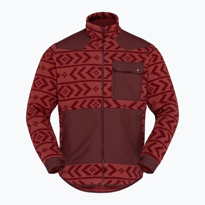 Кофта флісова чоловіча Norrona Tamok Warm3 cowhide/port 5