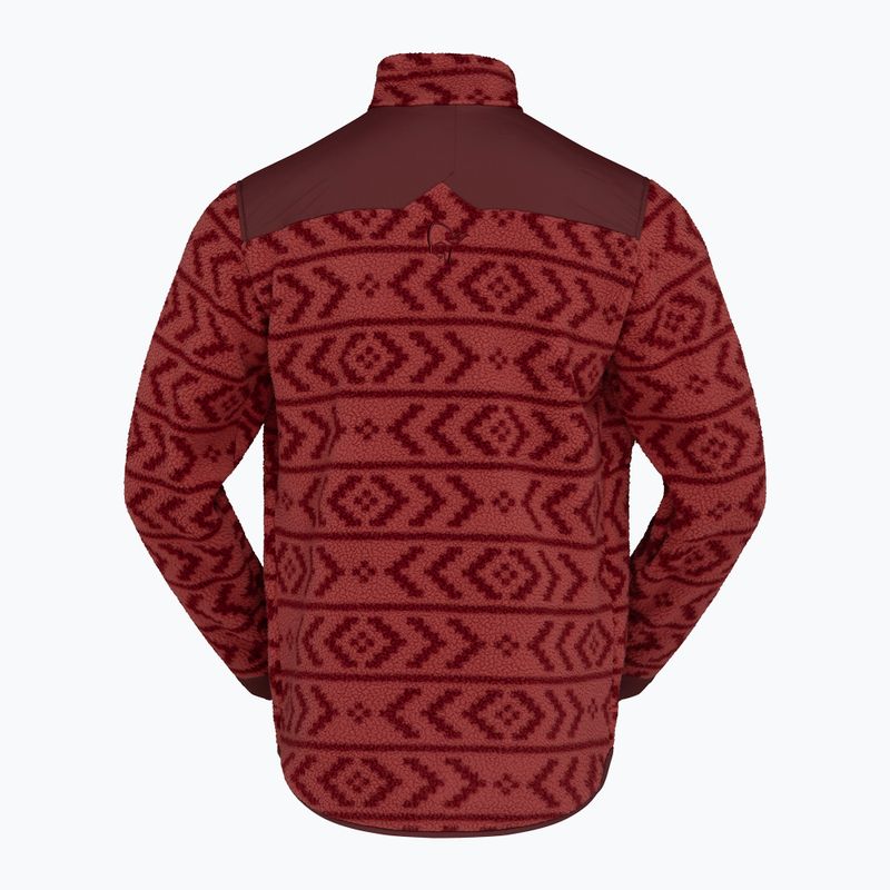 Кофта флісова чоловіча Norrona Tamok Warm3 cowhide/port 6