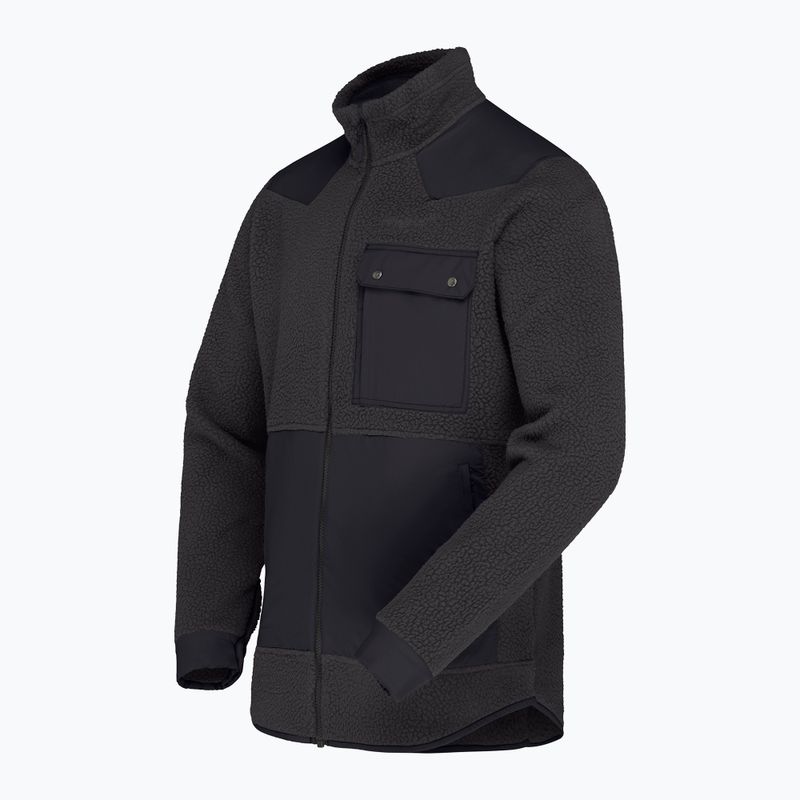Кофта флісова чоловіча Norrona Tamok Warm3 phantom/caviar black 7