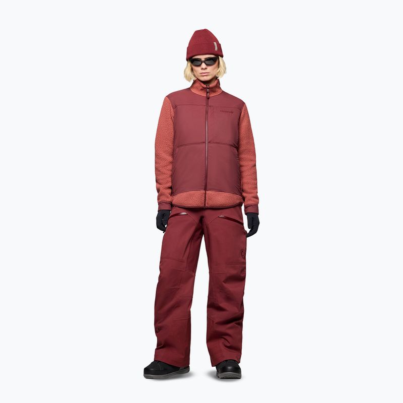 Кофта флісова чоловіча Norrona Tamok Warm3 cowhide/port 2