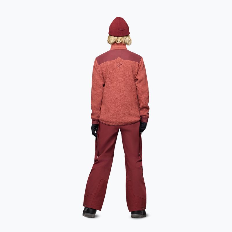 Кофта флісова чоловіча Norrona Tamok Warm3 cowhide/port 3