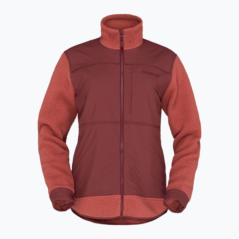 Кофта флісова чоловіча Norrona Tamok Warm3 cowhide/port 5